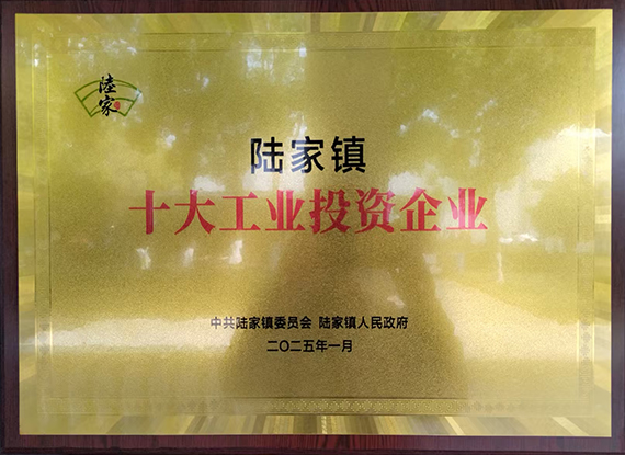 陆家镇十大工业投资企业